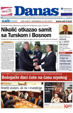 Danas - broj 5919, 13. dec 2013.