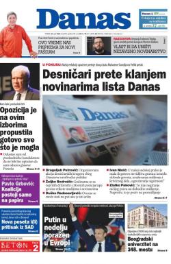 Danas - broj 8975, 26. apr 2022.
