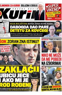 Kurir - broj 933, 9. sep 2016.