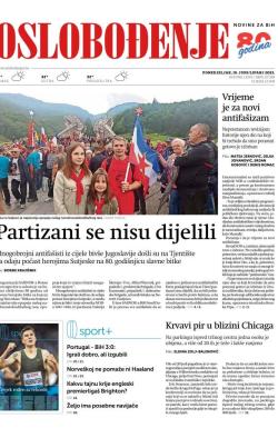 Oslobođenje - broj 27328, 19. jun 2023.