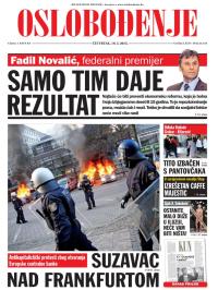 Oslobođenje - broj 24.534, 19. mar 2015.