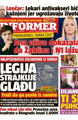 Informer - broj 2903, 3. nov 2021.