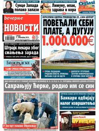 Večernje novosti - broj 1340, 5. nov 2014.