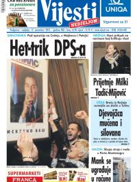 Vijesti - broj 5578, 17. nov 2013.