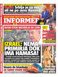 Informer - broj 3513, 1. nov 2023.