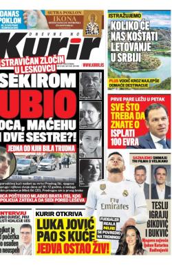 Kurir - broj 2238, 11. maj 2020.