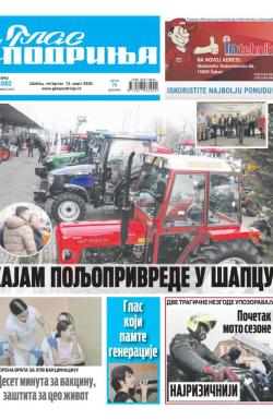 Glas Podrinja - broj 4082, 12. mar 2026.