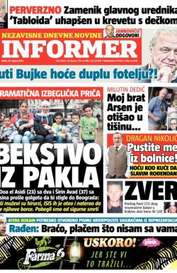 Informer - broj 1003, 19. avg 2015.