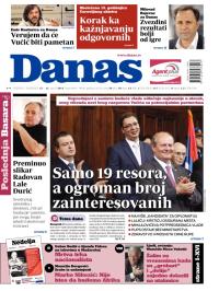 Danas - broj 6039-6040, 12. apr 2014.