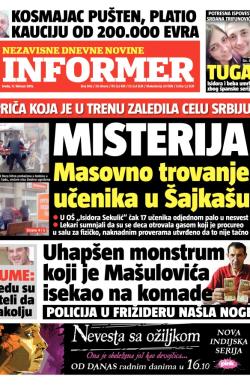 Informer - broj 845, 11. feb 2015.