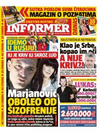 Informer - broj 1662, 10. okt 2017.
