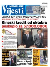 Vijesti - broj 6031, 11. jan 2015.