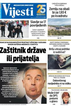 Vijesti - broj 8712, 15. jul 2022.