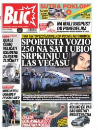 Blic - broj 8869, 5. nov 2021.