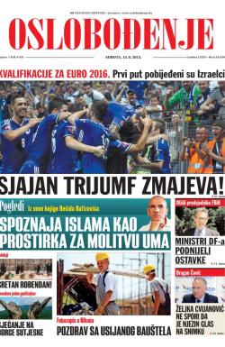Oslobođenje - broj 24.620, 13. jun 2015.