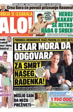 Alo - broj 3101, 11. okt 2016.