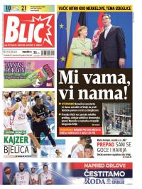 Blic - broj 6669, 7. sep 2015.