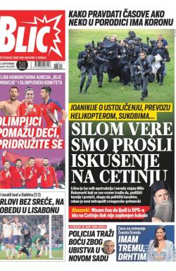 Blic - broj 8811, 8. sep 2021.