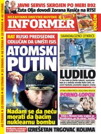 Informer - broj 1100, 10. dec 2015.