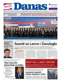 Danas - broj 6640, 4. dec 2015.