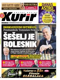 Kurir - broj 605, 11. okt 2015.