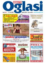 Novosti oglasi - broj 1631, 29. jul 2020.