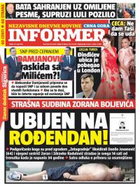 Informer CG - broj 1239, 27. maj 2016.
