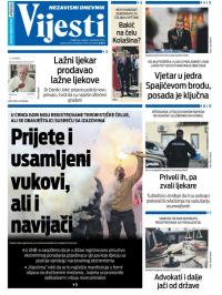 Vijesti - broj 9173, 1. nov 2023.