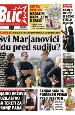 Blic - broj 7697, 21. jul 2018.