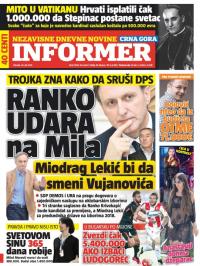 Informer CG - broj 1290, 26. jul 2016.