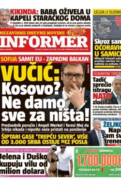 Informer - broj 1844, 18. maj 2018.