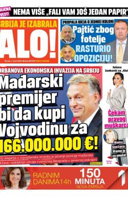 Alo - broj 2879, 1. mar 2016.