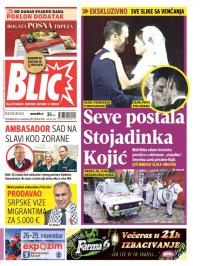 Blic - broj 6746, 23. nov 2015.