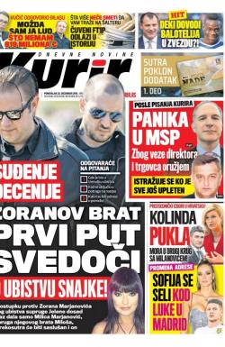 Kurir - broj 2112, 23. dec 2019.