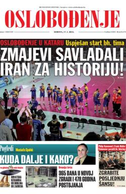 Oslobođenje - broj 24.473, 17. jan 2015.