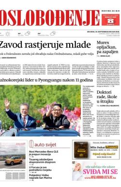 Oslobođenje - broj 25795, 19. sep 2018.