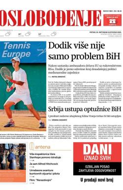 Oslobođenje - broj 26814, 15. okt 2021.