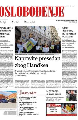 Oslobođenje - broj 26201, 6. nov 2019.