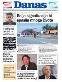 Danas - broj 7682, 11. okt 2018.