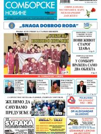 Somborske novine - broj 3115, 7. mar 2014.