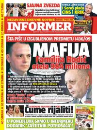 Informer - broj 1077, 13. nov 2015.