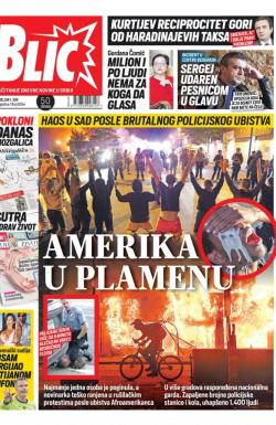 Blic - broj 8354, 1. jun 2020.