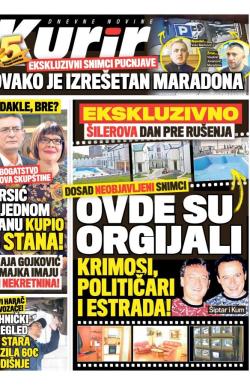 Kurir - broj 1526, 9. maj 2018.