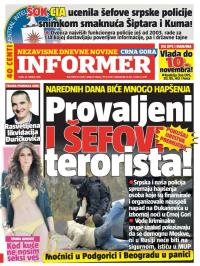 Informer CG - broj 1369, 26. okt 2016.
