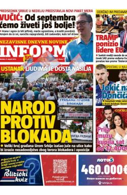 Informer - broj 4062, 21. avg 2025.
