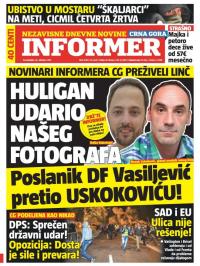 Informer CG - broj 1061, 26. okt 2015.