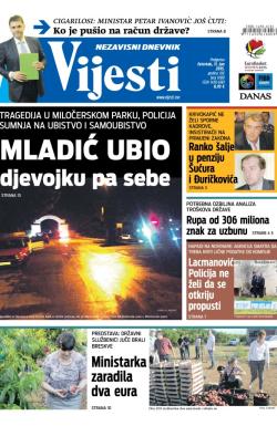 Vijesti - broj 6180, 11. jun 2015.