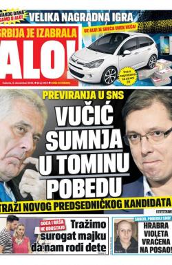 Alo - broj 3154, 3. dec 2016.