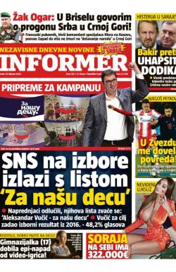 Informer - broj 2381, 19. feb 2020.