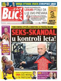 Blic - broj 6767, 14. dec 2015.